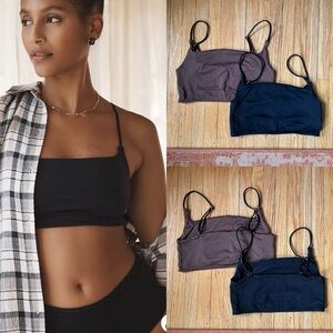 *bundle* 2 x Anthropologie Renna seamless bralettes